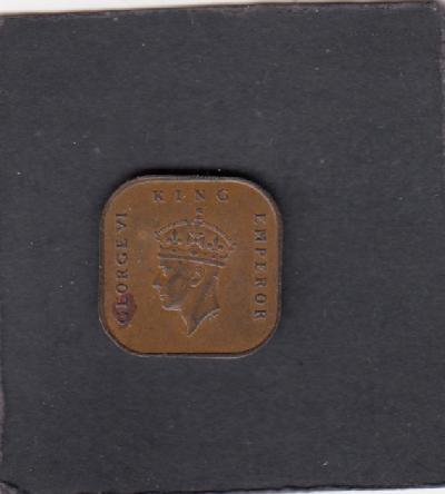 Beschrijving: 1 Cent  GEORGIUS VI  